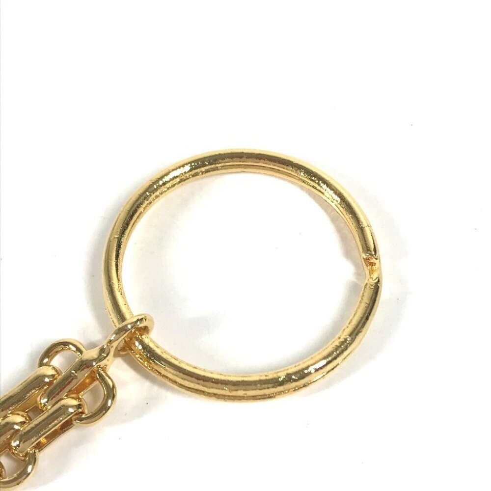 CHANEL Vintage chain CC CC Mark Bag Charm Matelasse Quilted Key Holder - Picture 8 of 11